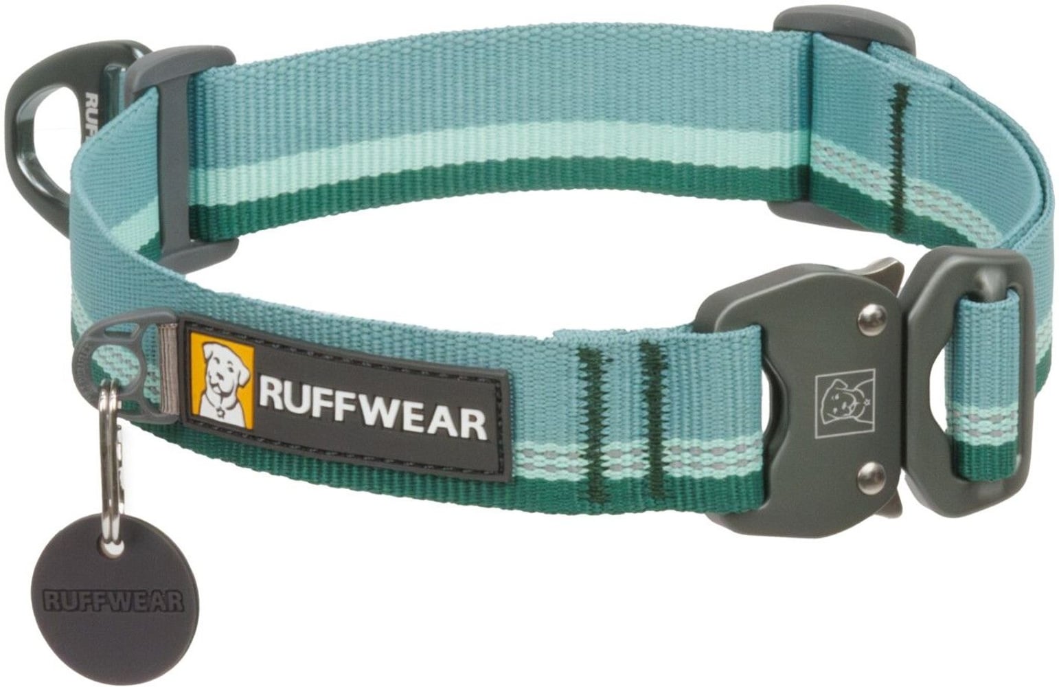 Top Rope Collar koiran kaulapanta, River Rock Green, view: 1