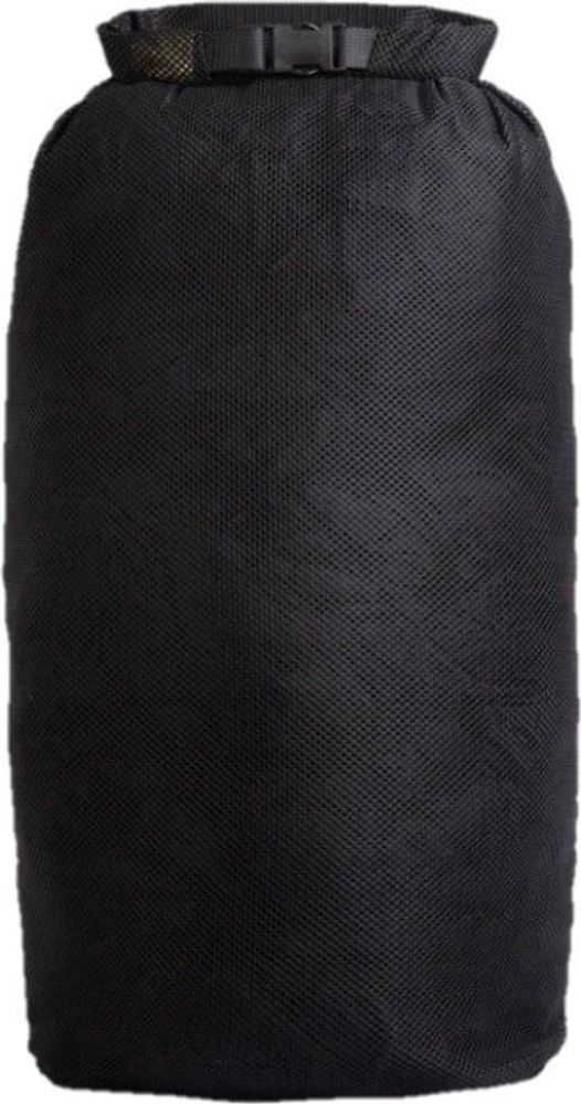 productImage: Rolltop Stuffsack Mesh pakkauspussi, 40L, musta