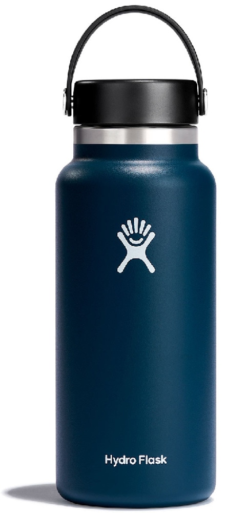 productImage: HydroFlask Insulated Wide Mouth Flex juomapullo, 946 ml, tummansininen
