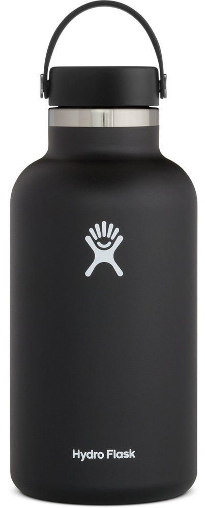 productImage: HydroFlask Insulated Wide Mouth Flex juomapullo, 1900ml, musta