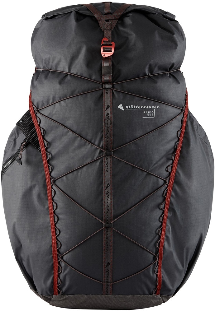 productImage: Raido 2.0 Backpack reppu, 55L, mustaharmaa