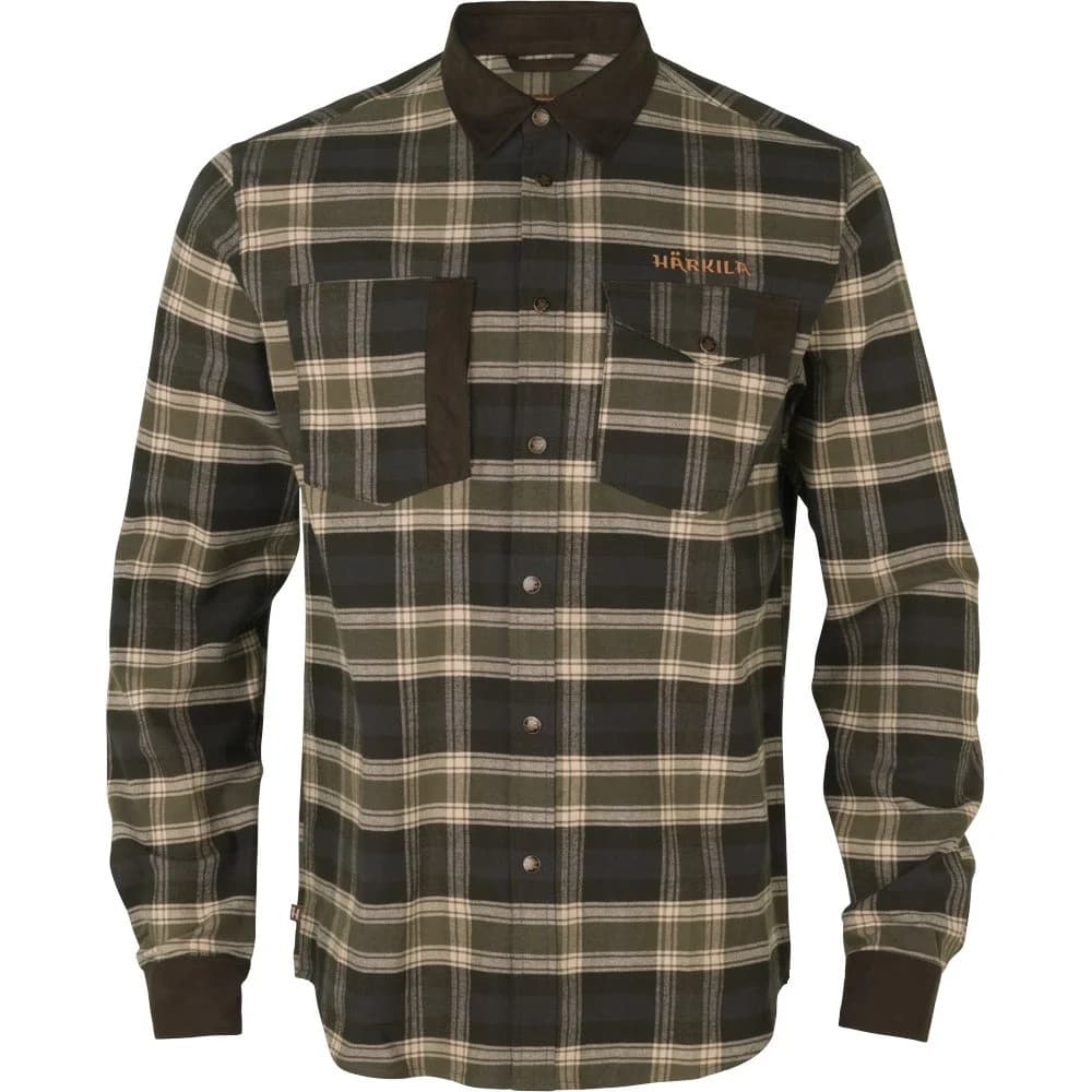 Autumn Orange Check
