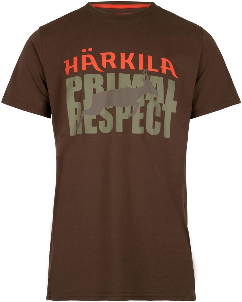 productImage: Respect T-shirt puuvillainen t-paita, ruskea