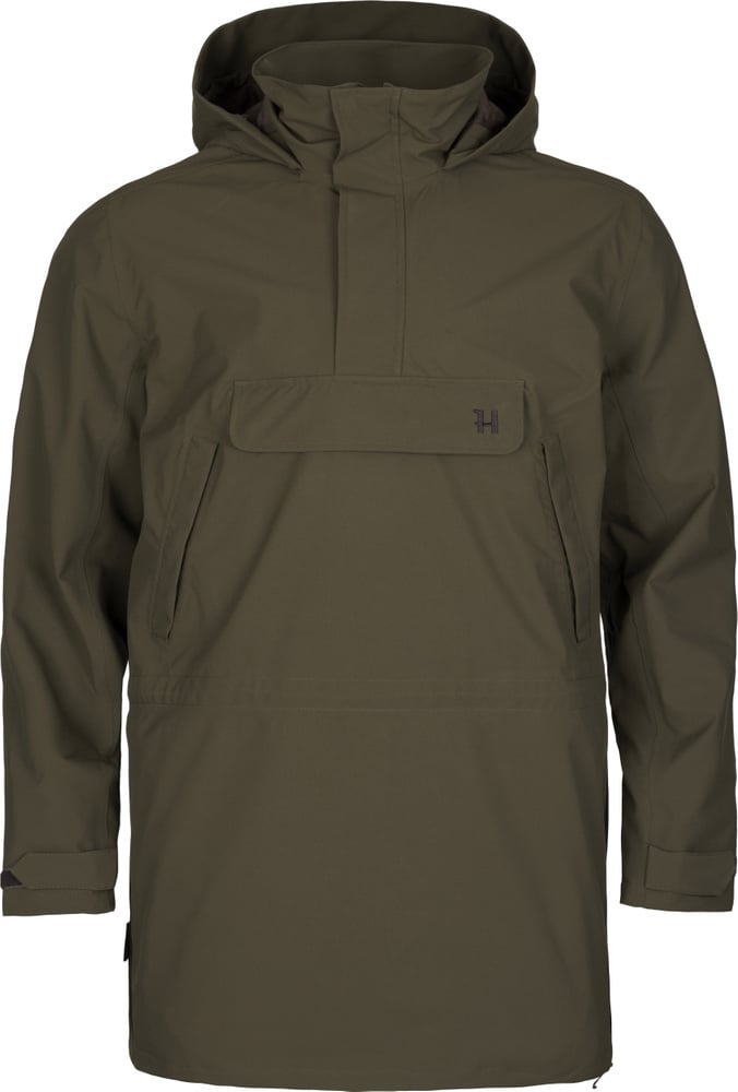 productImage: Orton Tech HWS Packable Smock anorakki, tummanvihreä