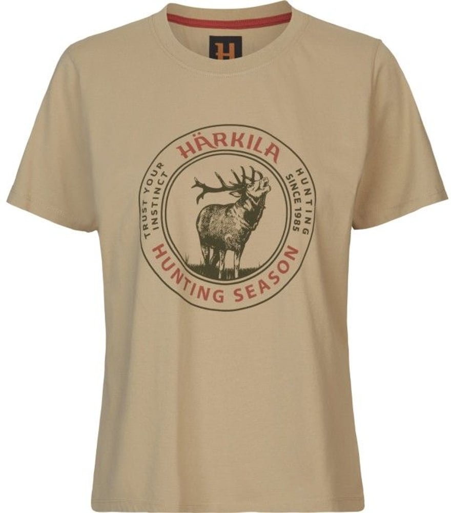 productImage: Stag Badge S S T-Shirt Women Sand