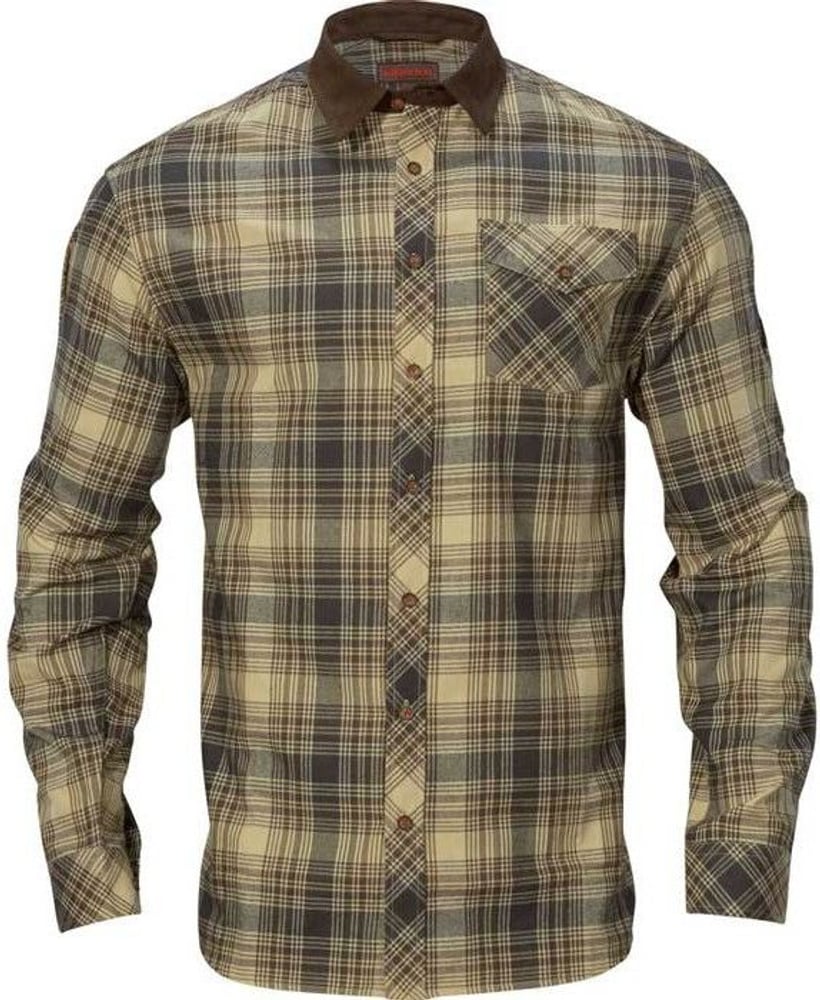 productImage: Driven Hunt -flanellipaita, Light Teak Check