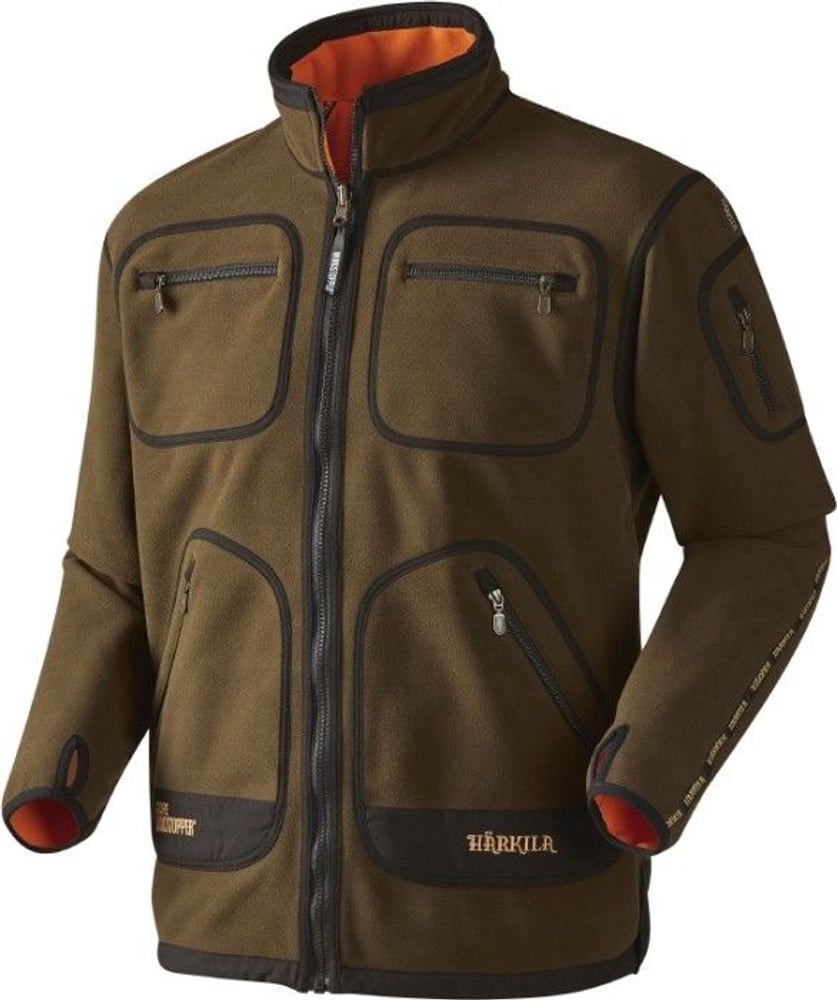 productImage: Kamko Windstopper Fleece Jacket Hunting Green/Orange Blaze