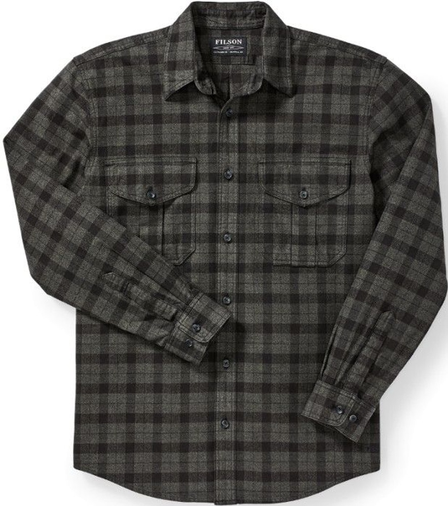 productImage: Alaskan Guide Shirt flanellipaita, musta/harmaa