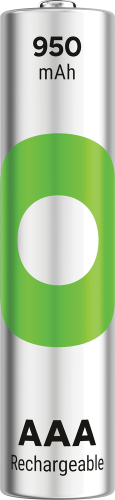 productImage: GP Recyko AAA-batteri 950mAh ladattava paristo, 4 kpl
