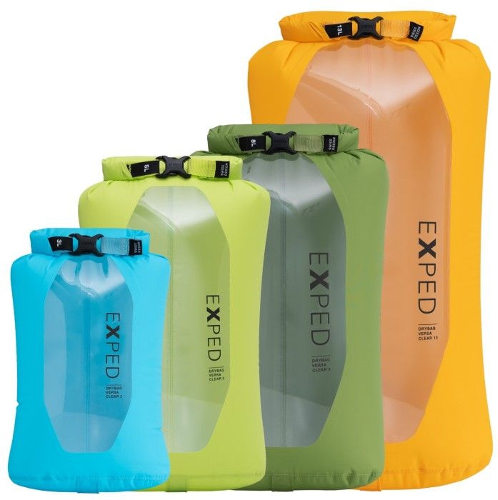 productImage: Drybag Versa Clear Set (3 5 8 13) kuivapussisetti, useita värejä