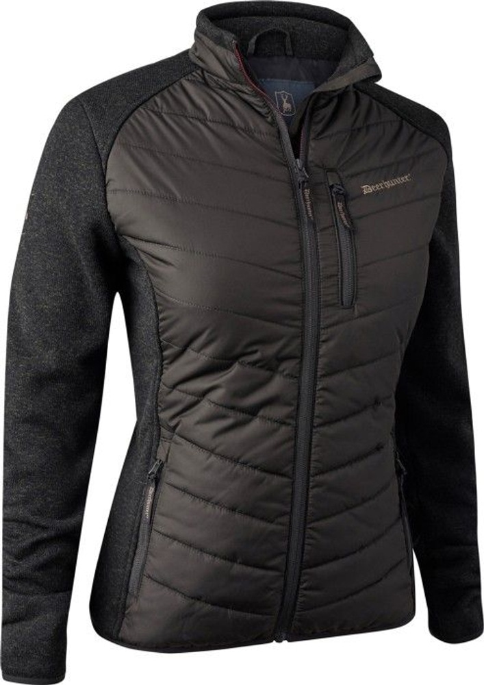 productImage: Lady Caroline Padded Jacket Brown Leaf