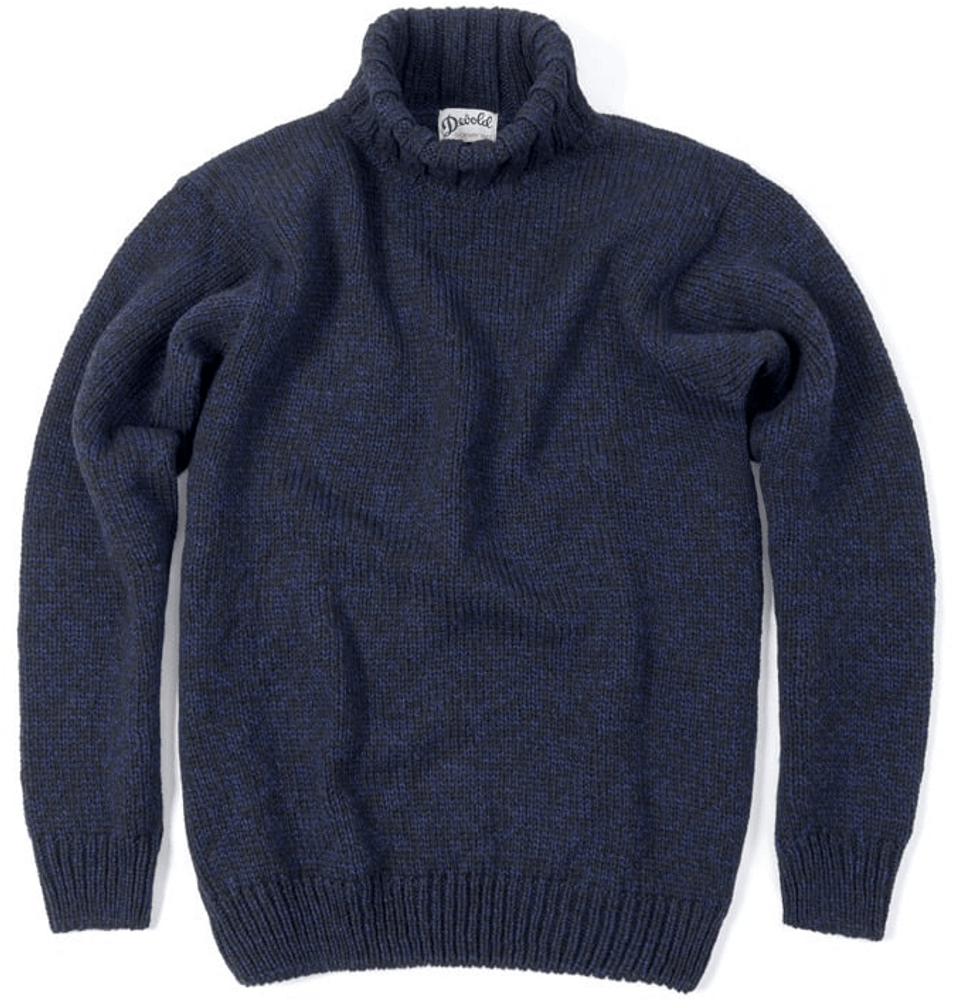 productImage: Unisex Nansen Sweater High Neck villapusero, tummansininen