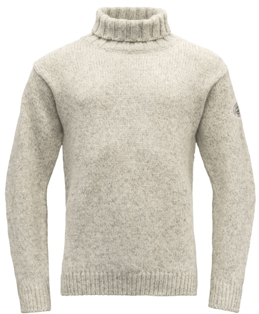 productImage: Nansen Sweater High Neck Grey Melange