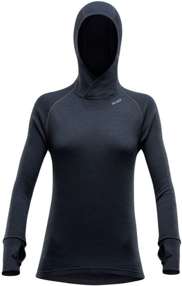 productImage: Expedition Woman Hoodie naisten merinohuppari, musta