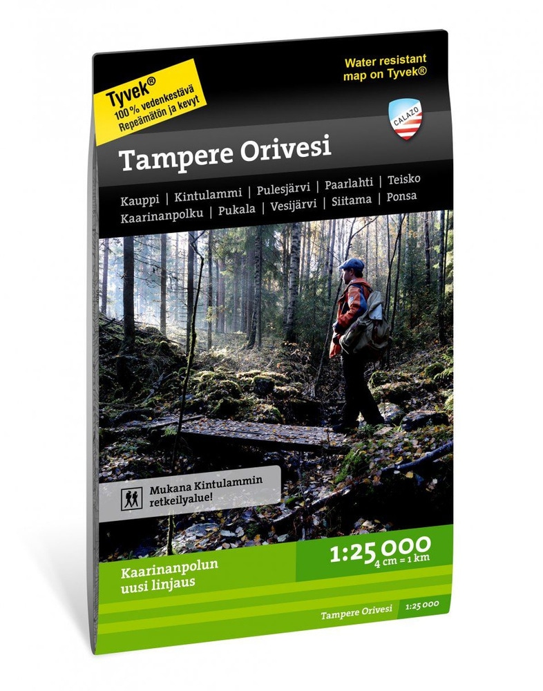 productImage: Tampere Orivesi 1:25 000