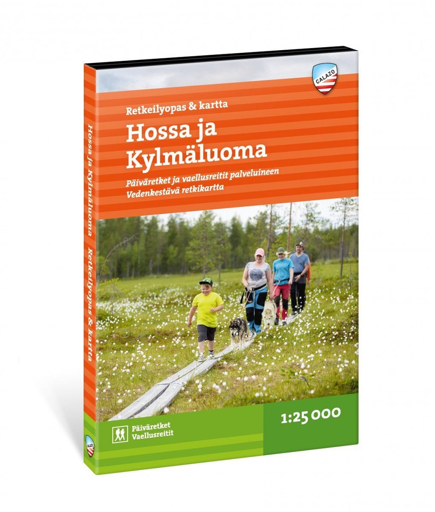 productImage: Hossa - retkeilyopas ja kartta 1:25 000
