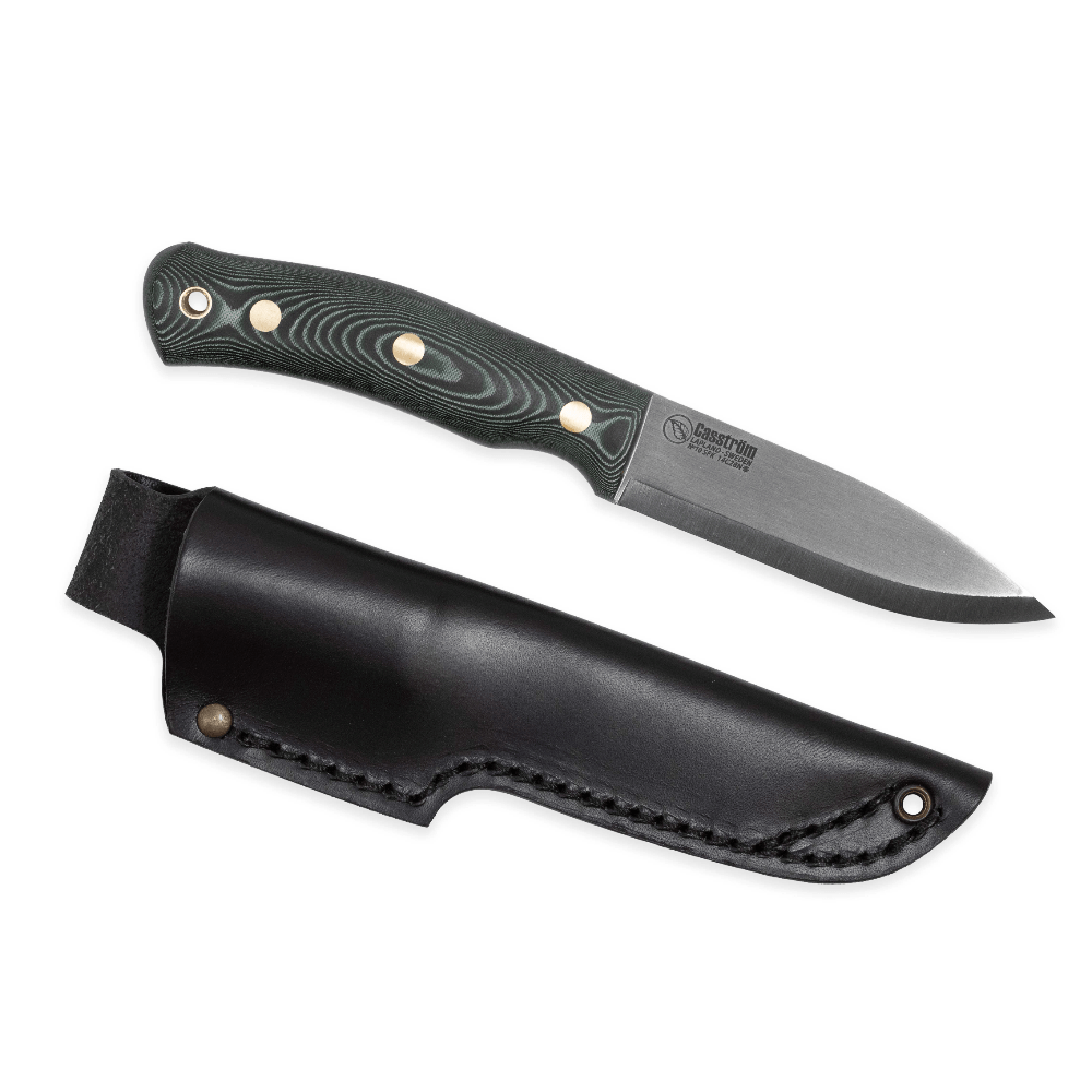 productImage: No.10 Swedish Forest Knife Sandvik 14C28N puukko, Micarta/Scandi