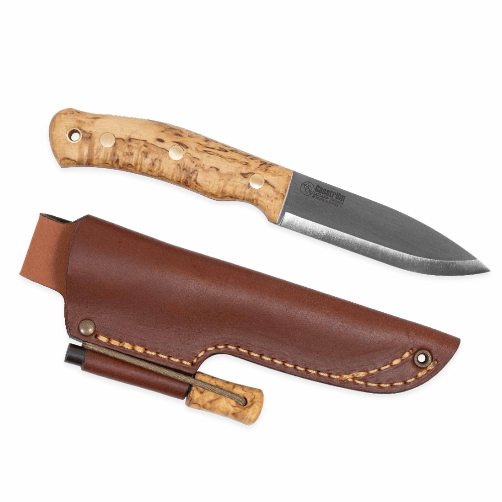 productImage: No.10 Swedish Forest Knife Sleipner puukko kipinäraudalla, Masur/Scandi