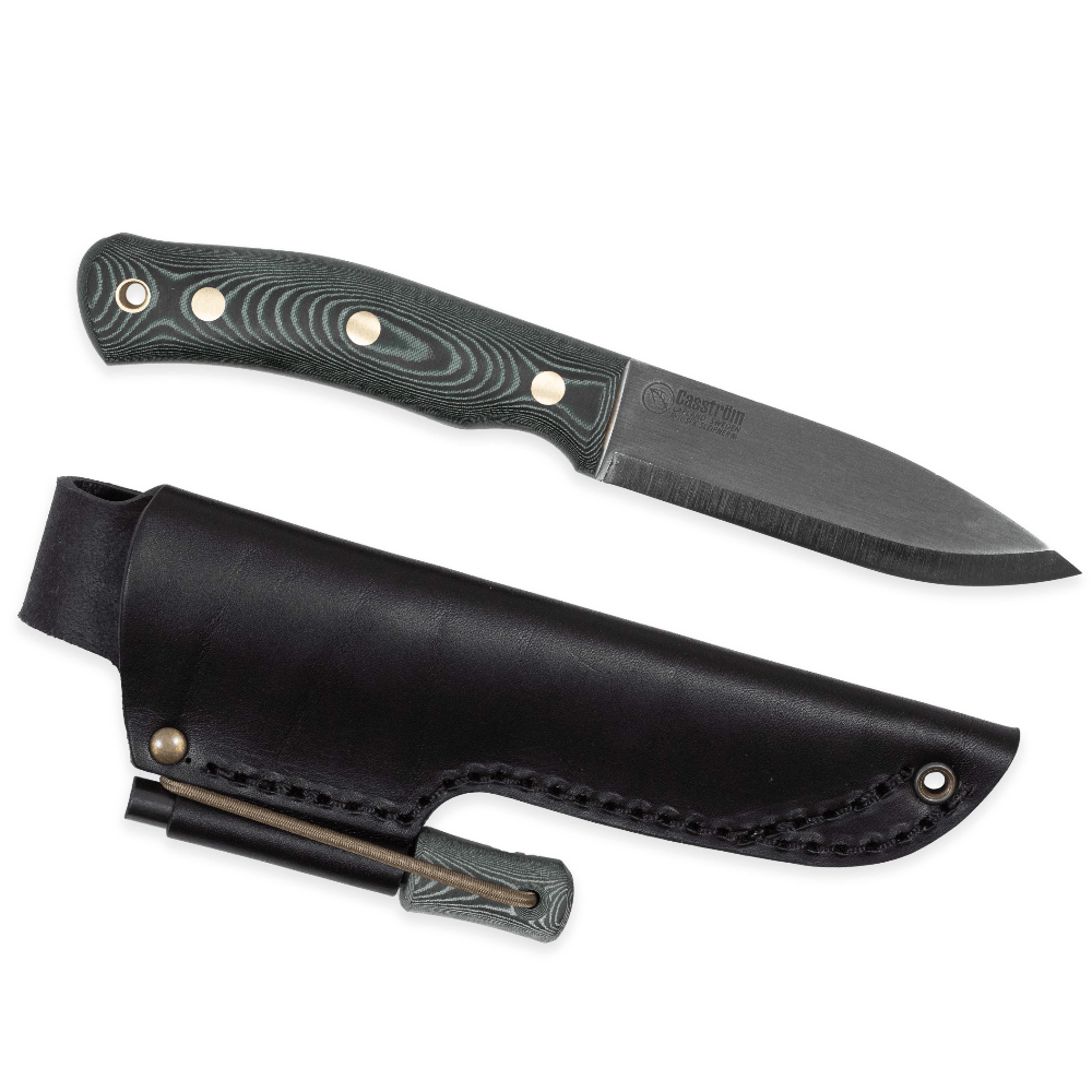 productImage: No.10 Swedish Forest Knife Sleipner puukko kipinäraudalla, Micarta/Scandi