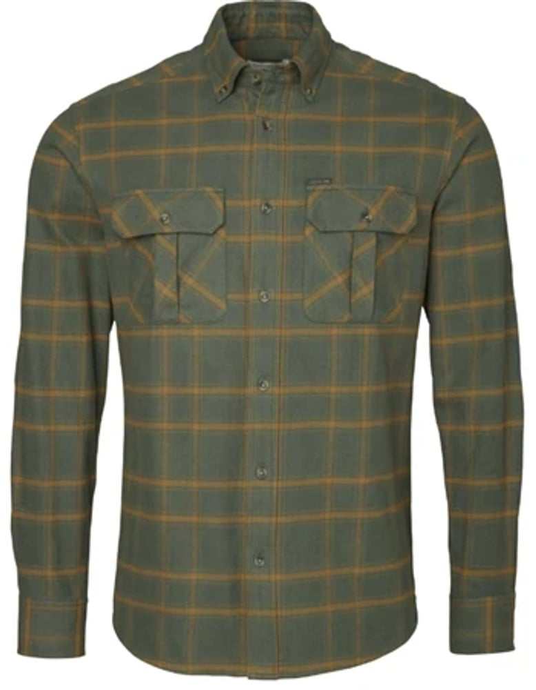 productImage: Hawk Flannel Shirt Men flanellipaita, Leaf Green