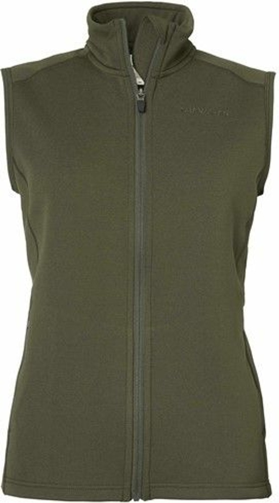 productImage: Lenzie Fleece Vest naisten fleeceliivi, Dark Green