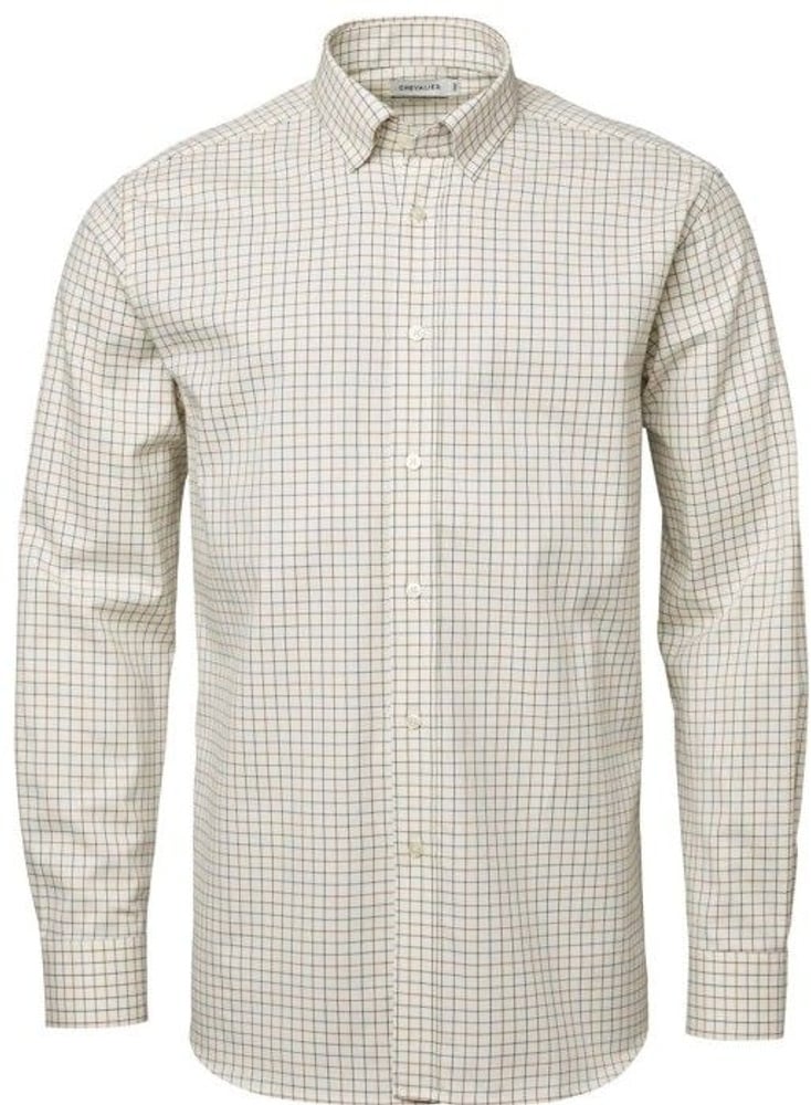 Hunton Shooting Fit Shirt kauluspaita, Amber, view: 1