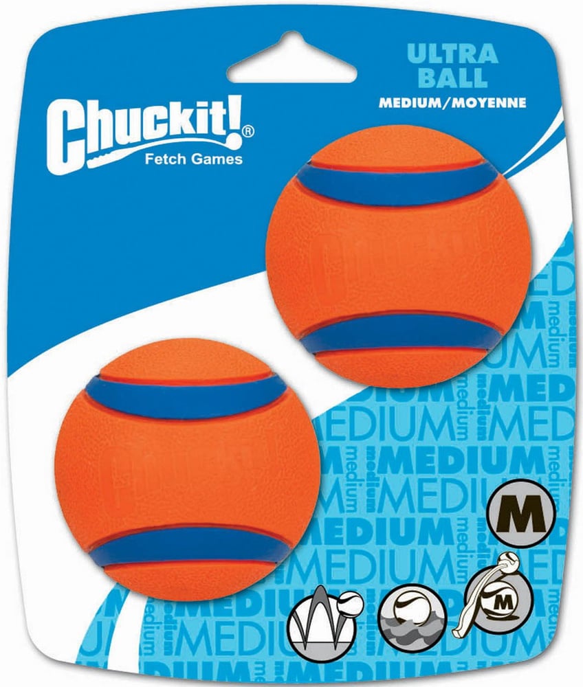 productImage: Ultra Ball koiran lelu, M, 2-pack