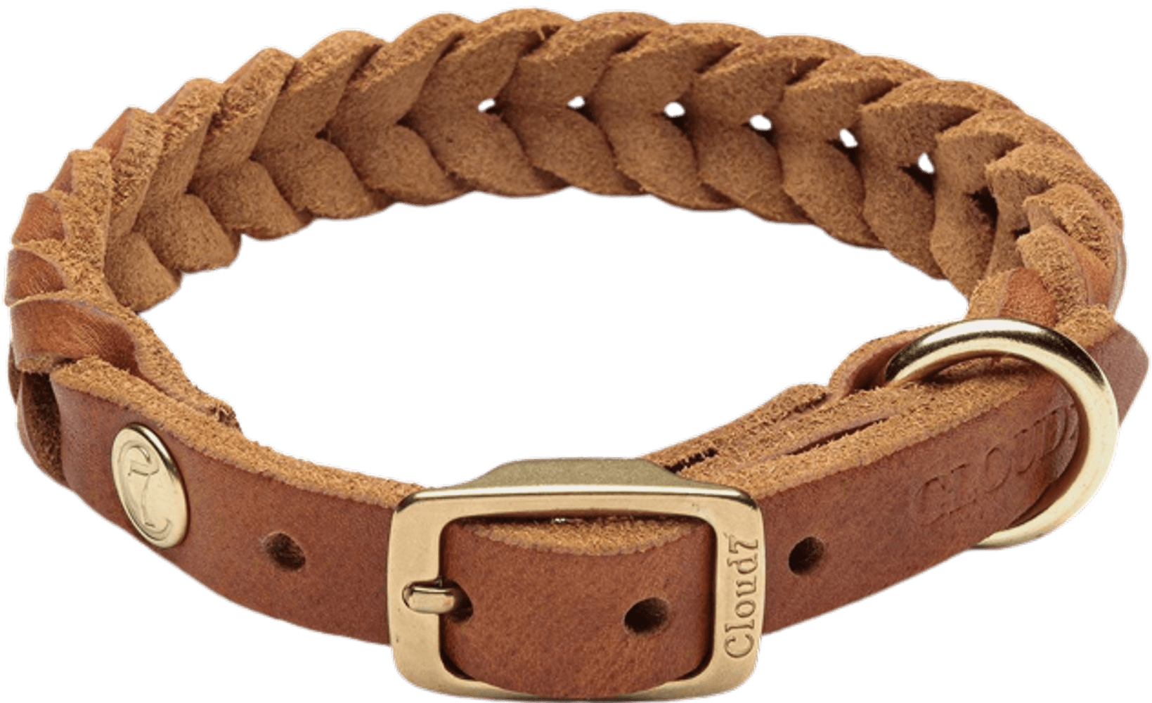productImage: Collar Central Park nahkapanta, XS-M, vaaleanruskea