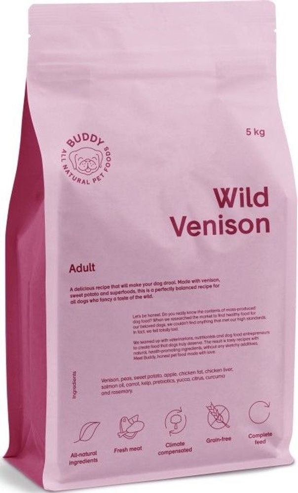 productImage: Wild Venison kuivaruoka, 5 kg