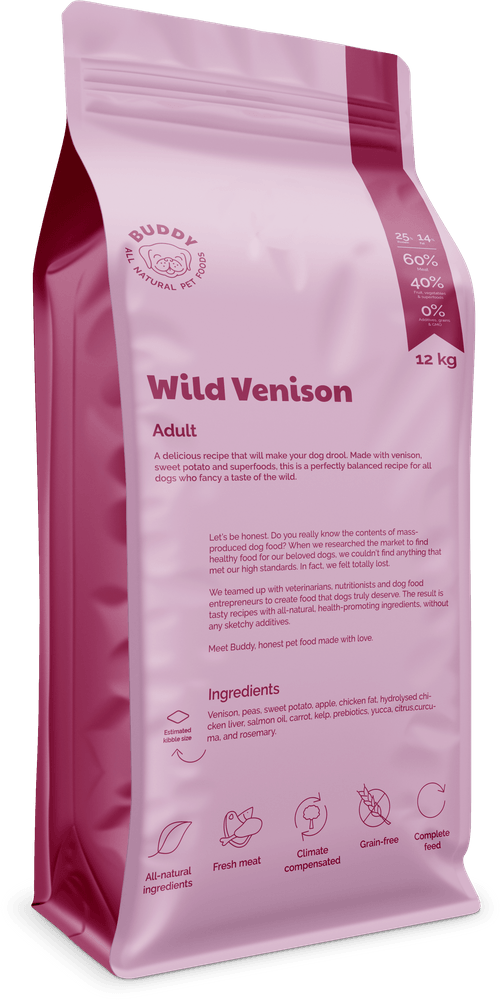 productImage: Wild Venison kuivaruoka, 12 kg