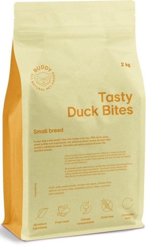 productImage: Tasty Duck Bites kuivaruoka, 2 kg