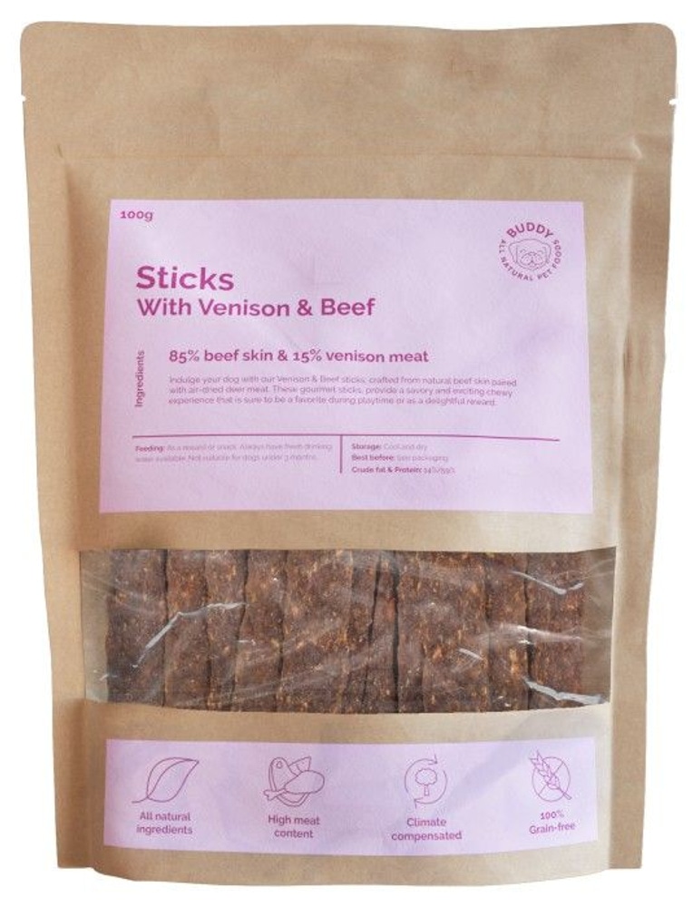 productImage: Venison Dental Chew makupala, 100 g