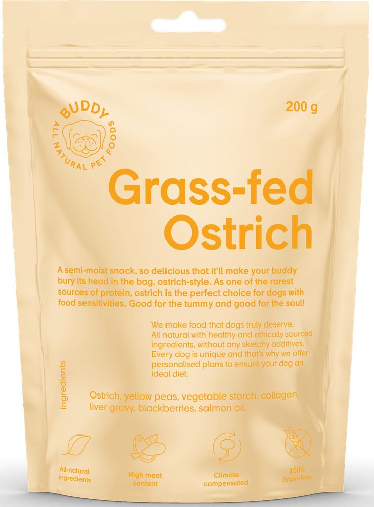 productImage: Semi-moist Snack makupala strutsi/karhunvatukka, 200 g