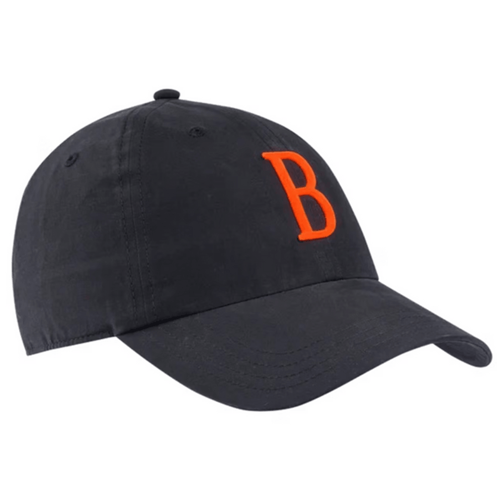 productImage: Unisex Big B Cap Black & Orange