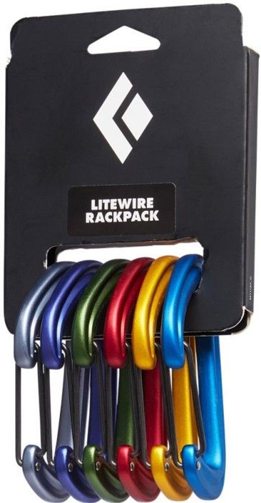 productImage: Litewire Rackpack värikoodatut karabiinihaat, 6 kpl