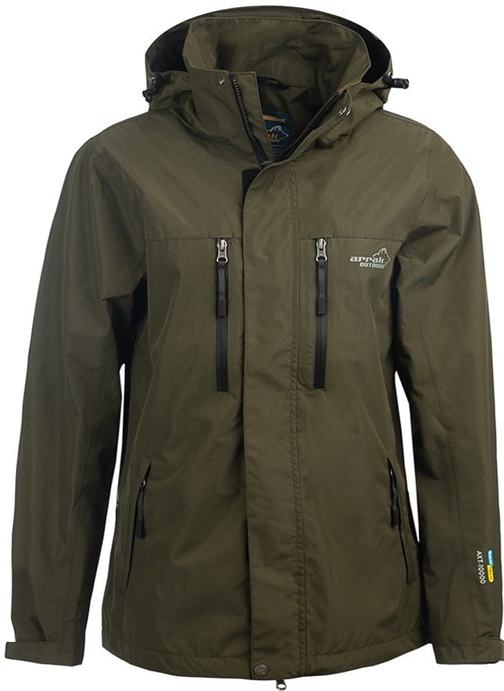 Arrak Rain Jacket sade- ja kuoritakki, oliivi, view: 1