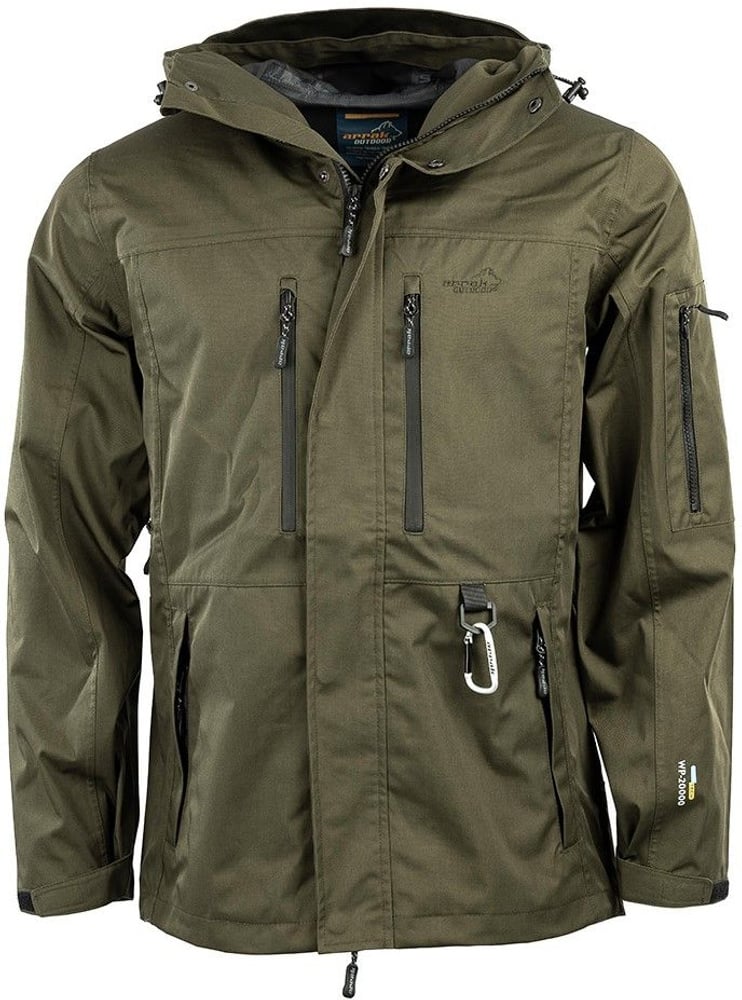 productImage: Arrak Summit Jacket Olive -kuoritakki, oliivinvihreä