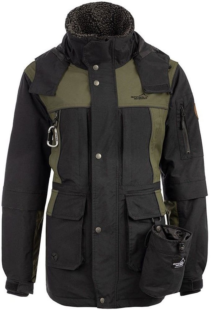 productImage: Arrak Original Jacket naisten takki, musta/oliivinvihreä