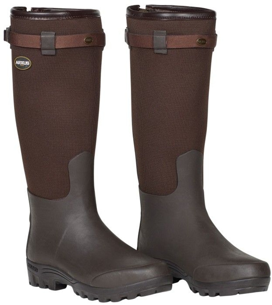 productImage: Primo Country Zip saappaat, unisex, tummanruskea