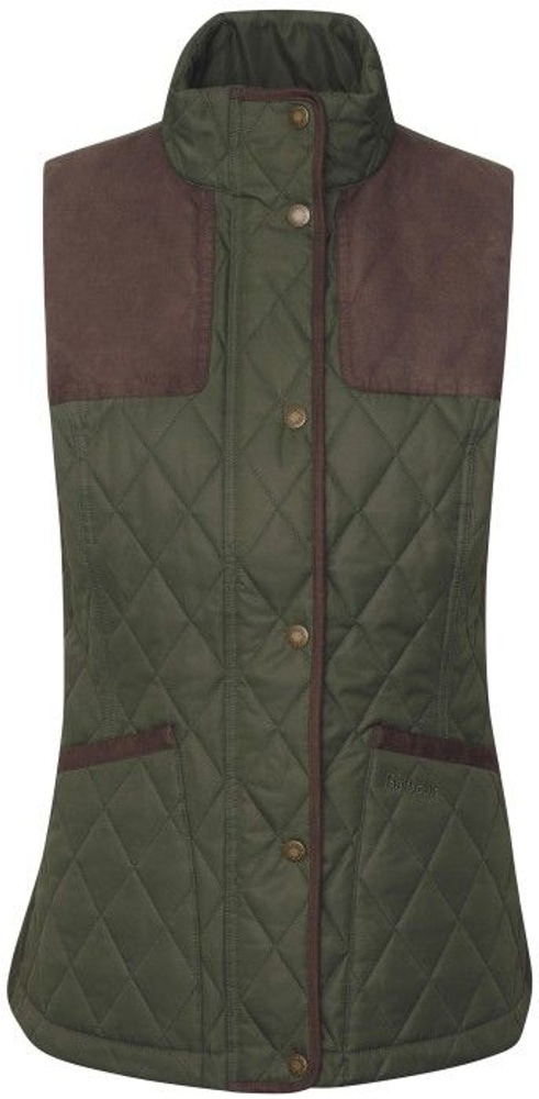 productImage: Keeper Wear Quilted Gilet naisten ampumaliivi, Olive/Ancient Tartan