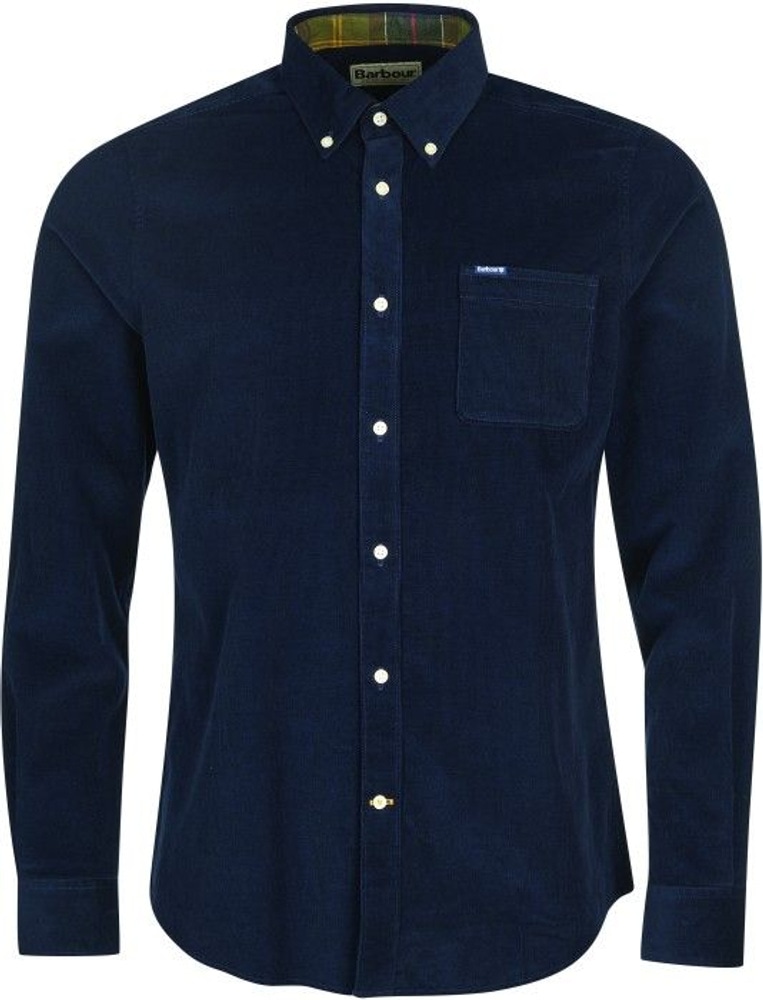 productImage: Ramsey Cord Tailored Shirt puuvillapaita, tummansininen