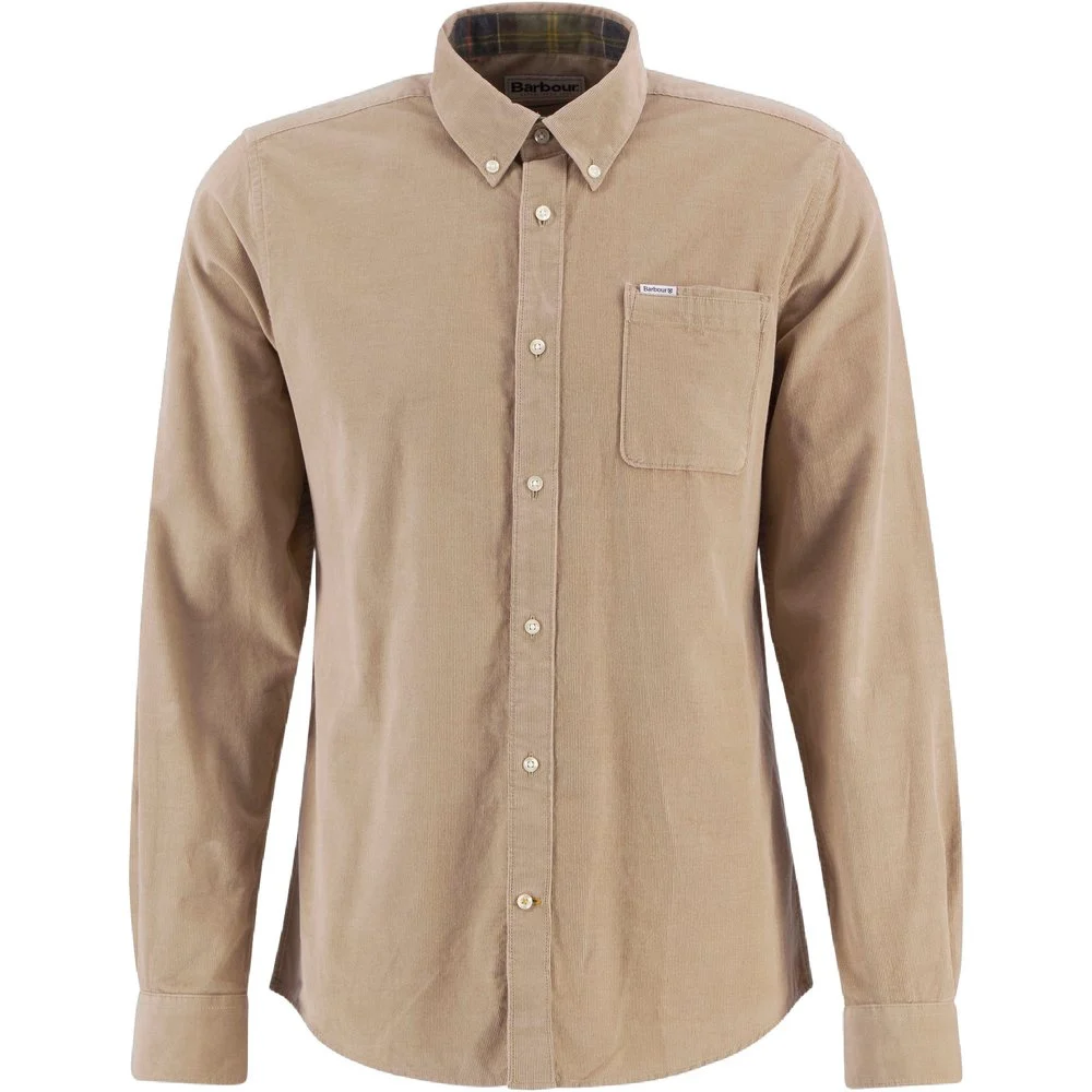 M's Ramsey Cord Tailored Shirt Washed Stone, view: 1
