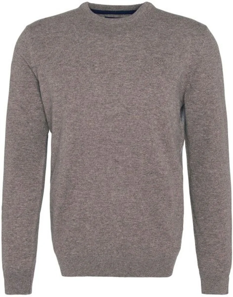 Essential Lambwool Crew villapaita, Dark Stone, view: 1