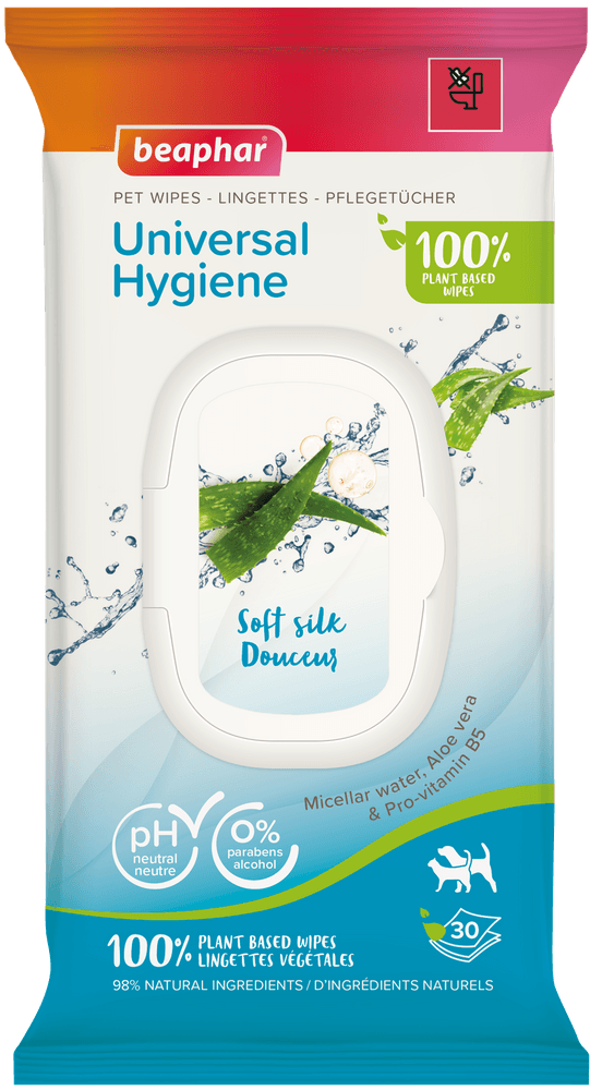productImage: BIO Pet Wipes Universal kosteuspyyhkeet koirille, 30 kpl