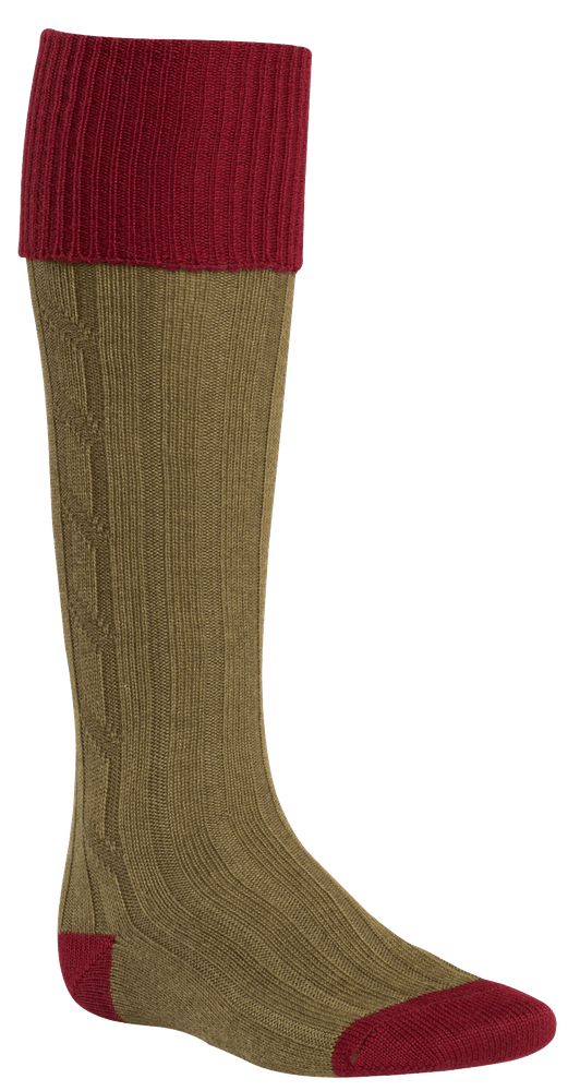productImage: Shooting Sock sukat, Bordeaux/Olive