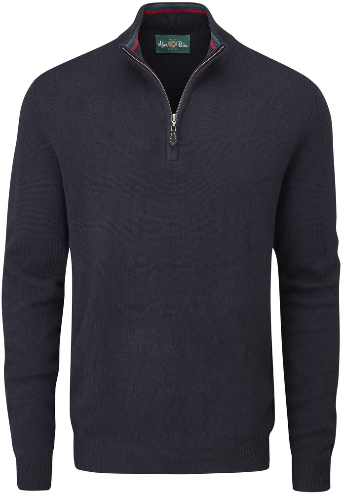 productImage: Streetly 1/2 Zip Mock Neck villapaita, Navy
