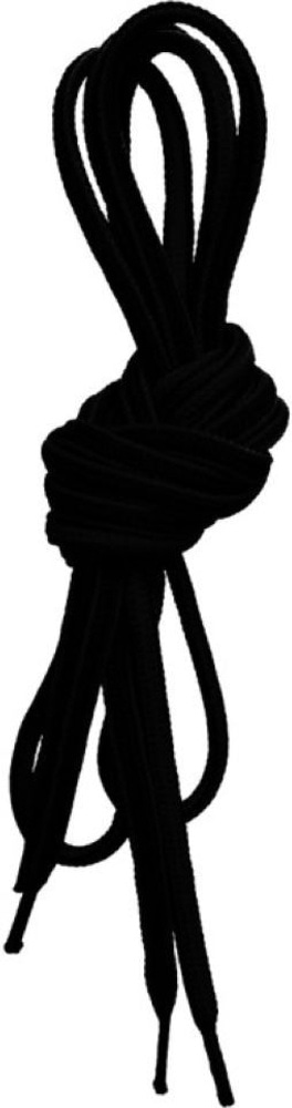 productImage: Round Shoe Laces kengännauhat, unisex, musta, 150 cm