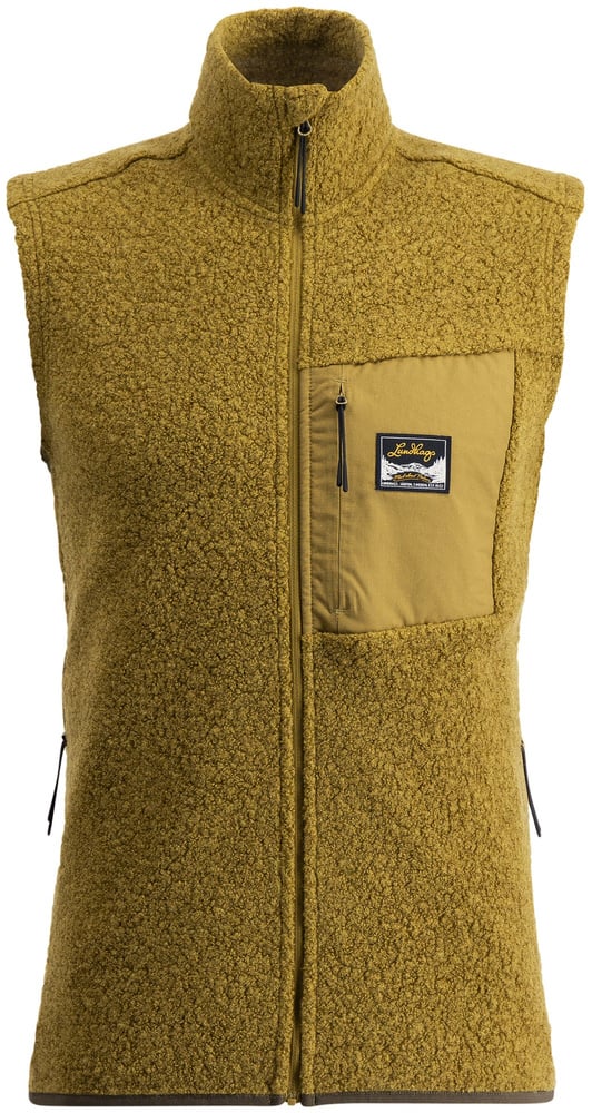 productImage: Flok Wool Pile Vest liivi, Olive