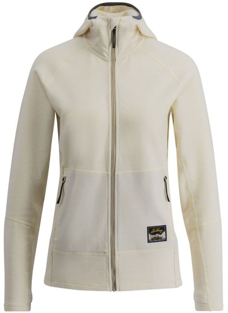 productImage: Tived Merino Hoodie naisten huppari, Chalk White