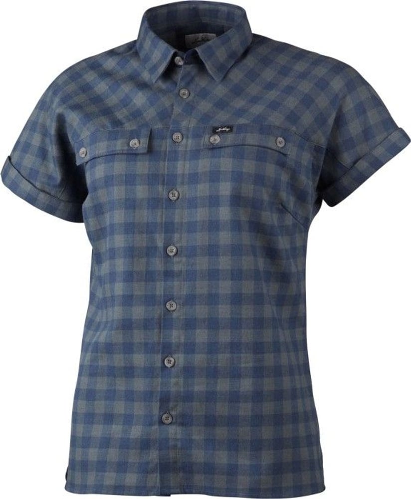 productImage: Ekren Short Sleeve naisten kauluspaita, sininen